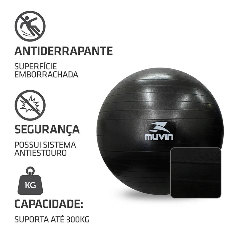 Bola de Pilates Muvin – 55cm