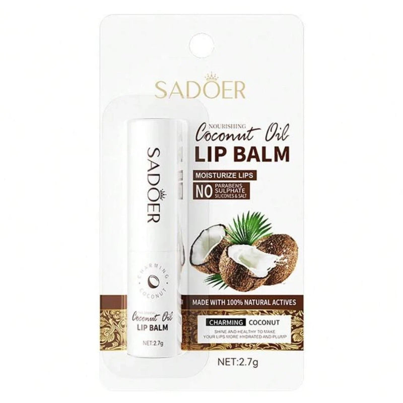 Lip Balm Coconut Oil – Hidratação Profunda com Óleo de Coco